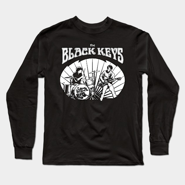 The Black Keys Long Sleeve T-Shirt by CosmicAngerDesign